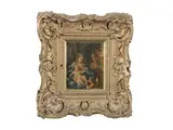 Carlo Maratta, The Holy Family with the Infant Saint John, oil on copper