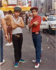 Jamel Shabazz, Double Trouble, Manhattan, NYC, 1981, C-Print. Kodak-Professional-Papier, 2002