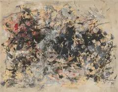 Fred Thieler, Transparent I, 1960, Öl auf Leinwand