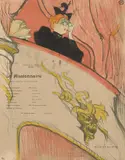 La loge au mascaron doré by Henri de Toulouse-Lautrec, 1893, Farblithografie auf Papier, sold Mar 2024