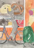 Amelie von Wulffen, Ohne Titel, 2010, Aquarell und Tusche auf Papier
