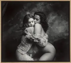 Jan Saudek, Oh, those Fabulous B. Sisters!, 1989, Silbergelatineabzug, 2000. Unikate Ausführung
