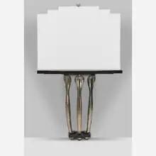 Albert Cheuret, Important and rare Cobra console table, France