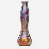 Zsolnay, Fine "Campfire" vase, Hungary