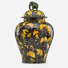 Max Laeuger, Rare and massive covered jar