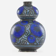 Emile Lenoble, Gourd-shaped vase, France