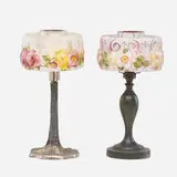 Pairpoint, Two Puffy boudoir lamps