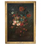 Still life of flowers in an urn by Justus van Huysum the Elder, oil on canvas, offered Jul 2016