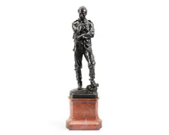 Hamo Thornycroft, bronze figure of General Gordon, bronze