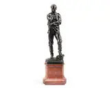 Hamo Thornycroft, bronze figure of General Gordon, bronze