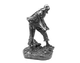 bronze figure of a fisherman 'Le Devouement' by Édouard Lormier, bronze, sold Jun 2016