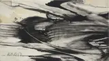 Karl Otto Götz, Ohne Titel, 1958, Gouache auf Karton