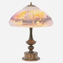 Table lamp by Pairpoint, sold May 2019
