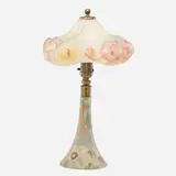 Pairpoint, Puffy boudoir lamp, Tulip shade