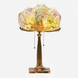 Pairpoint, Puffy table lamp, Torino shade