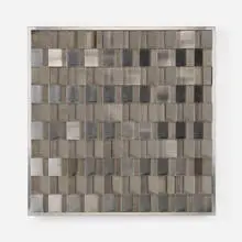 Gianfranco Fini, Programma wall lamp, c. 1970, stainless steel, methacrylate plastic