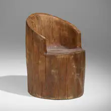 José Zanine Caldas, Pilão chair, c. 1975, pequi