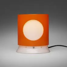 Rare table lamp by Joe Colombo, 1964 / 1965, acrylic, sold Jun 2024