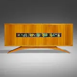 Vladimir Kagan, Cabinet, c. 1953, cherry, glazed ceramic tile