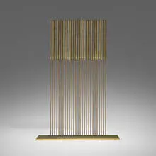 Harry Bertoia, Untitled (Sonambient), c. 1975, beryllium copper, brass