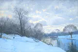 Early spring morning by the river by Simon Kozhin, sold May 2016