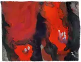 Klaus Fußmann, Rote Blüten