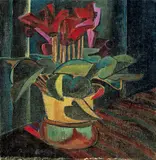 Hanna Bekker vom Rath, Blumenstilleben, Um 1940, Öl auf Leinwand