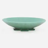 Teco Pottery, Rare low bowl