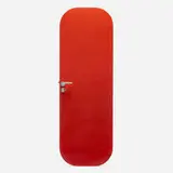Charlotte Perriand, Door from Les Arcs, Savoie, 1967, lacquered wood, aluminum