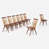 George Nakashima, New Chairs, set of eight