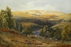 Bernard Walter Evans, Valley of the Dee, near Llangollen, North Wales