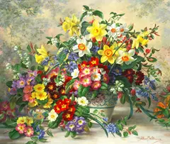 Albert Williams, Still life of flowers