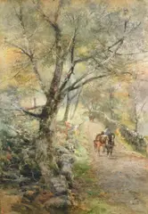 On the old coach road to Bangor by R.W.S. Rose Maynard Barton, sold May 2016