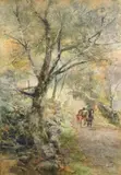 R.W.S. Rose Maynard Barton, On the old coach road to Bangor