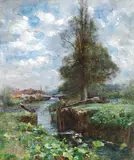 Joshua Anderson Hague, The lock