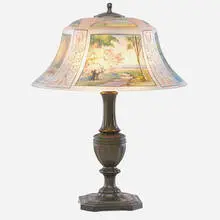 Table lamp by Pairpoint, sold May 2019