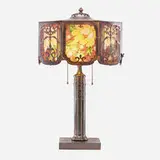 Pairpoint, Eight-panel table lamp