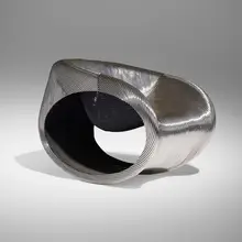 Ron Arad, MT rocker, 2005, polished stainless steel