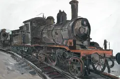 Fred Yates, Train engine