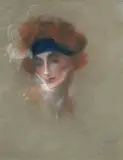 Lucien Lévy-Dhurmer, Portrait d'élégante