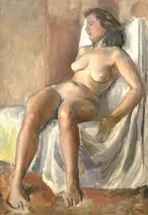 Colin Moss, Seated female nude