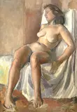 Colin Moss, Seated female nude