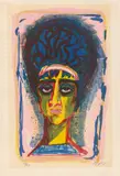 Otto Dix, Römerin, 1962, Farblithografie auf van Geldern-Bütten
