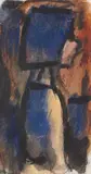 Kopf by Christian Rohlfs, Um 1919, Wassertempera und Aquarell auf Papier, sold Jun 2016