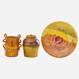 Early vase by Betty Woodman, sold Jan 2019