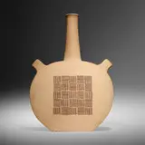 Bruno Gambone, Monumental vase, c. 1975, partially glazed stoneware