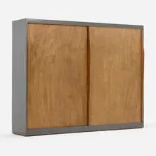 Le Corbusier, Room divider from l'Unité d'Habitation, Marseille, 1946-1958, lacquered wood, oak