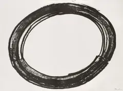 Double Ring II by Richard Serra, 1972, Lithografie auf Velin, sold Jun 2017