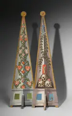 Süddeutsch, Öl auf Holz, 106,5 cm (41 ⅞ in.)