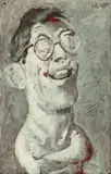 Johannes Grützke, Selbstbildnis